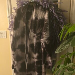 Anthropologie Long Textured Knit Medium